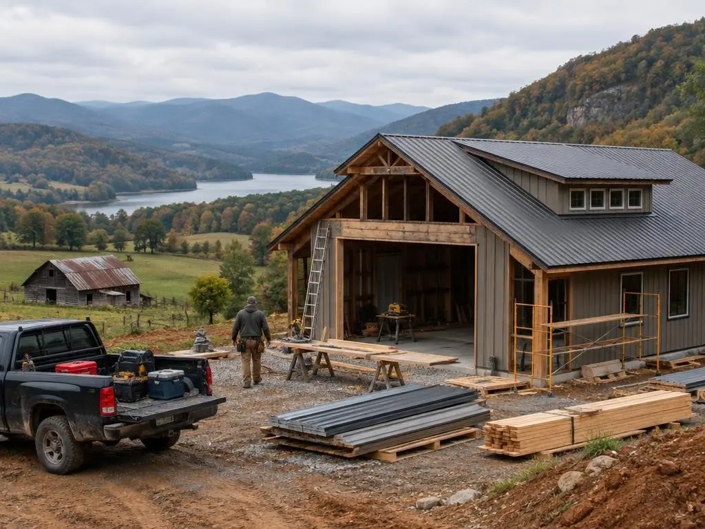 Mountain Barndominiums in Johnson City, TN